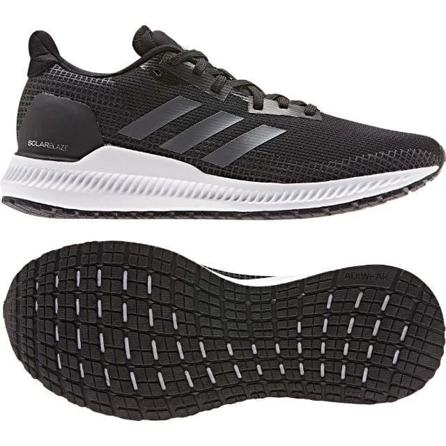 Adidas Solar Blaze W Women Running Shoes Black Ef0820