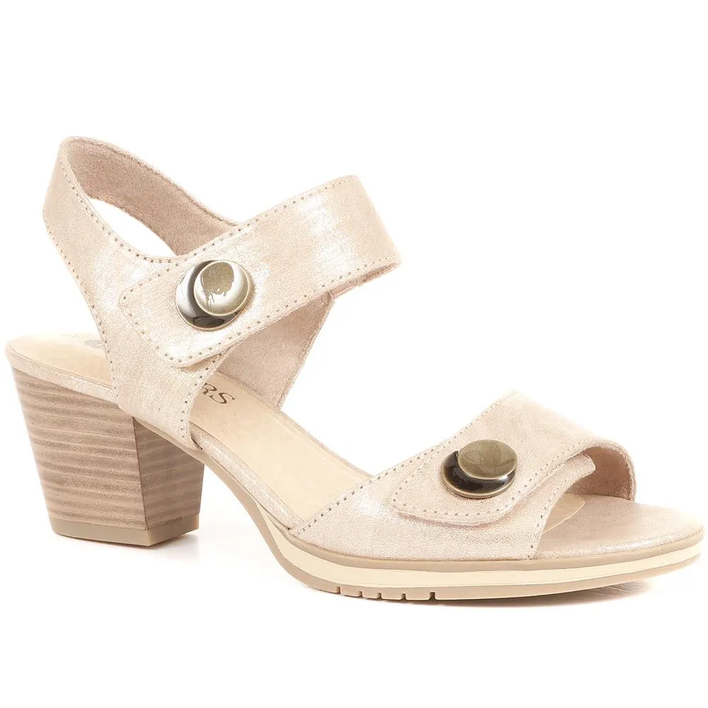 Adjustable Block Heel Sandals - JANSP35039 / 321 373