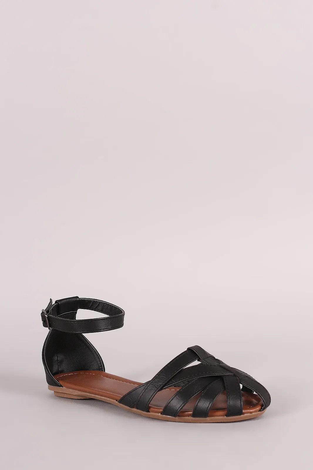 Ankle Strap Fisherman Flat Sandal