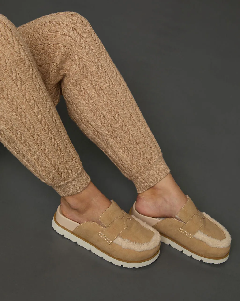 Biba Sherpa Lined Clog Mules