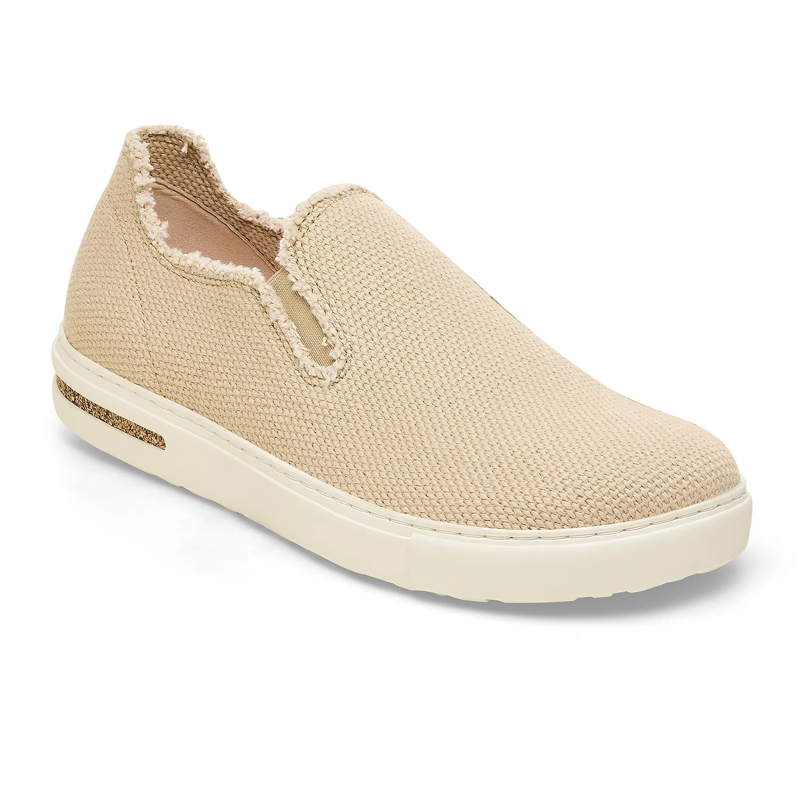 Birkenstock Bend Deconstructed Slip On Sneaker (Men) - Sandcastle Canvas