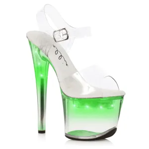 Brook-L709 Light Up 7" Platform Sandals