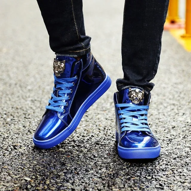 Casual Hip Hop Luxury Designer High Top Sneakers