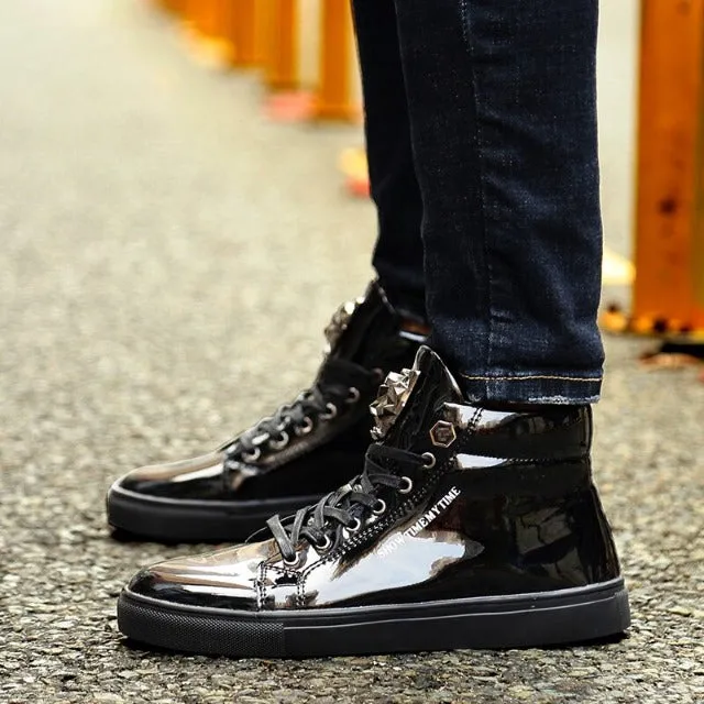 Casual Hip Hop Luxury Designer High Top Sneakers