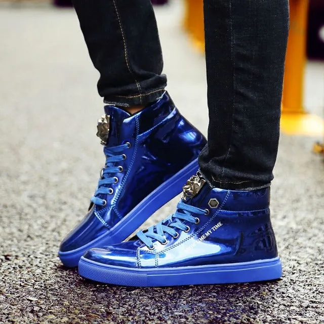 Casual Hip Hop Luxury Designer High Top Sneakers