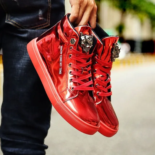 Casual Hip Hop Luxury Designer High Top Sneakers