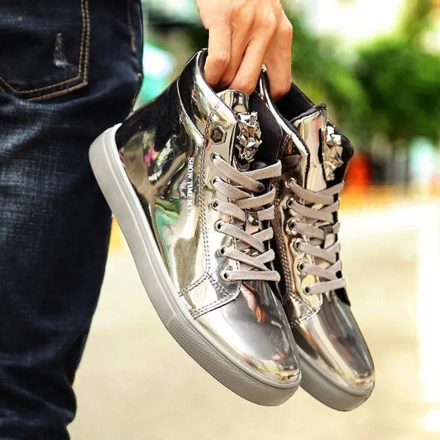 Casual Hip Hop Luxury Designer High Top Sneakers