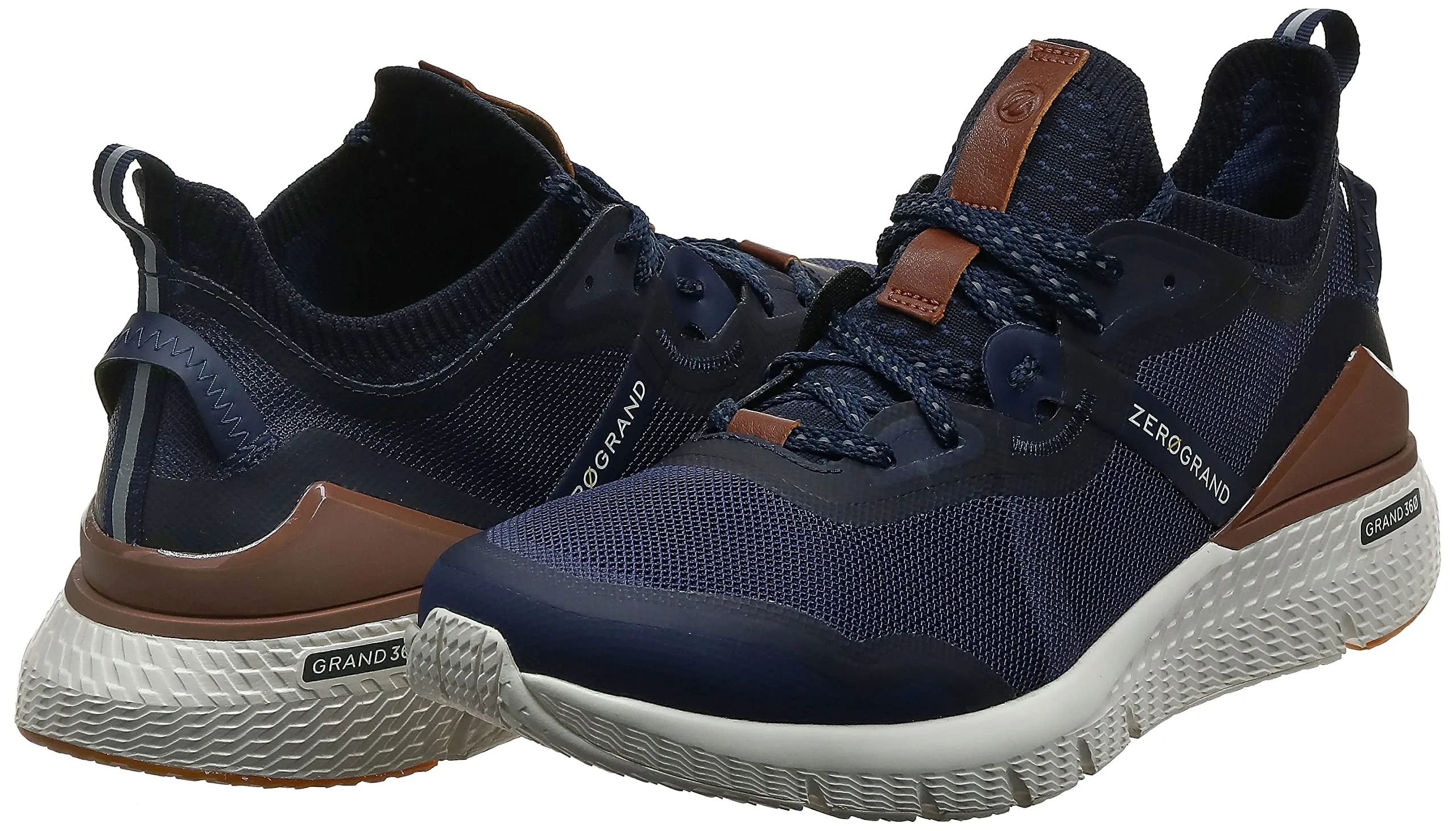 Cole Haan Men's Zerogrand Overtake Marine Blue Runner Road Running Shoes Sneakers