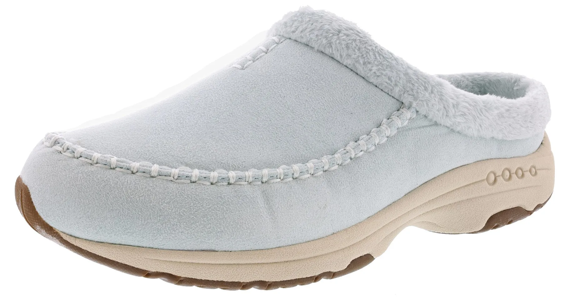 Easy Spirit Women's Travelfurr 2 Slip On Mule Clogs