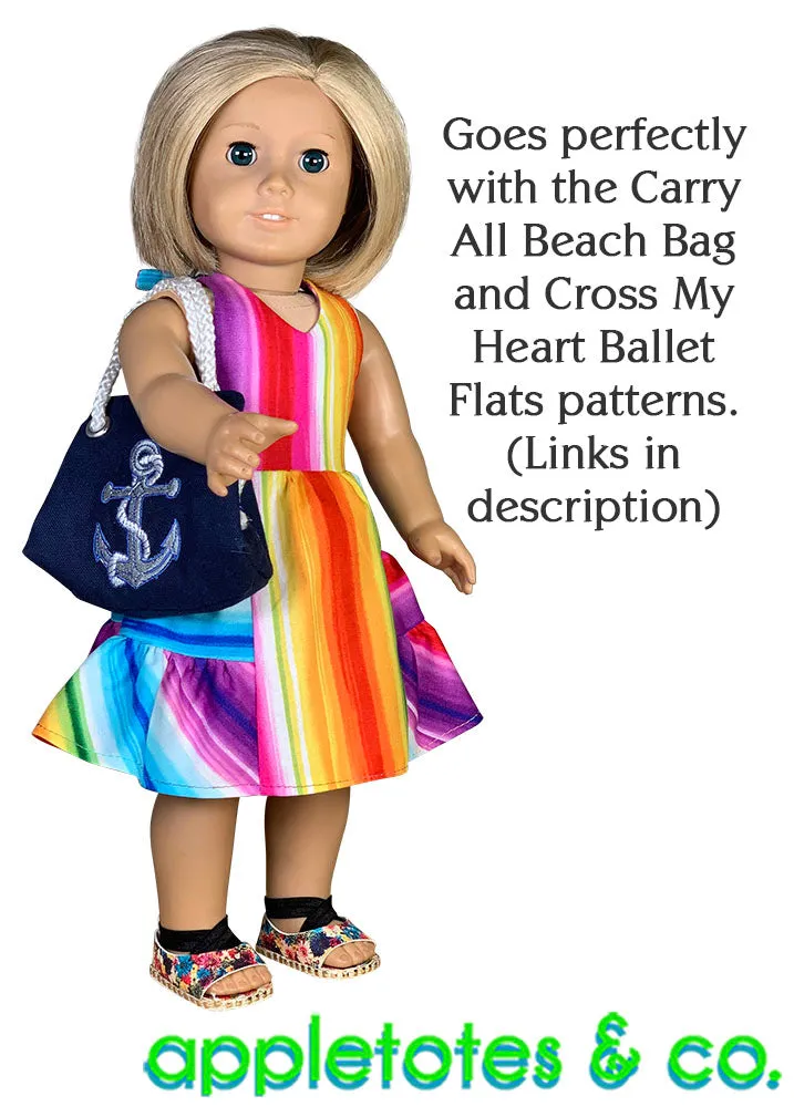 Fabulous Dress Sewing Pattern for 18 Inch Dolls