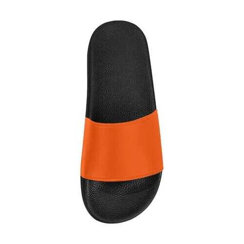 Flip-Flop Sandals, Bright Orange Women's Slides