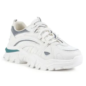 Green Grey Women Active Trainers