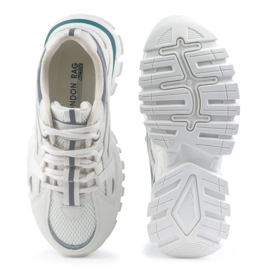 Green Grey Women Active Trainers