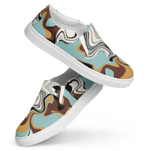 Green lava summer Women’s slip-on shoes