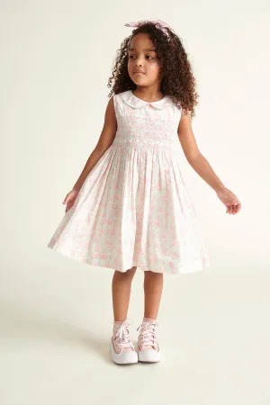 Hand-Smocked Girls Dress - Betty