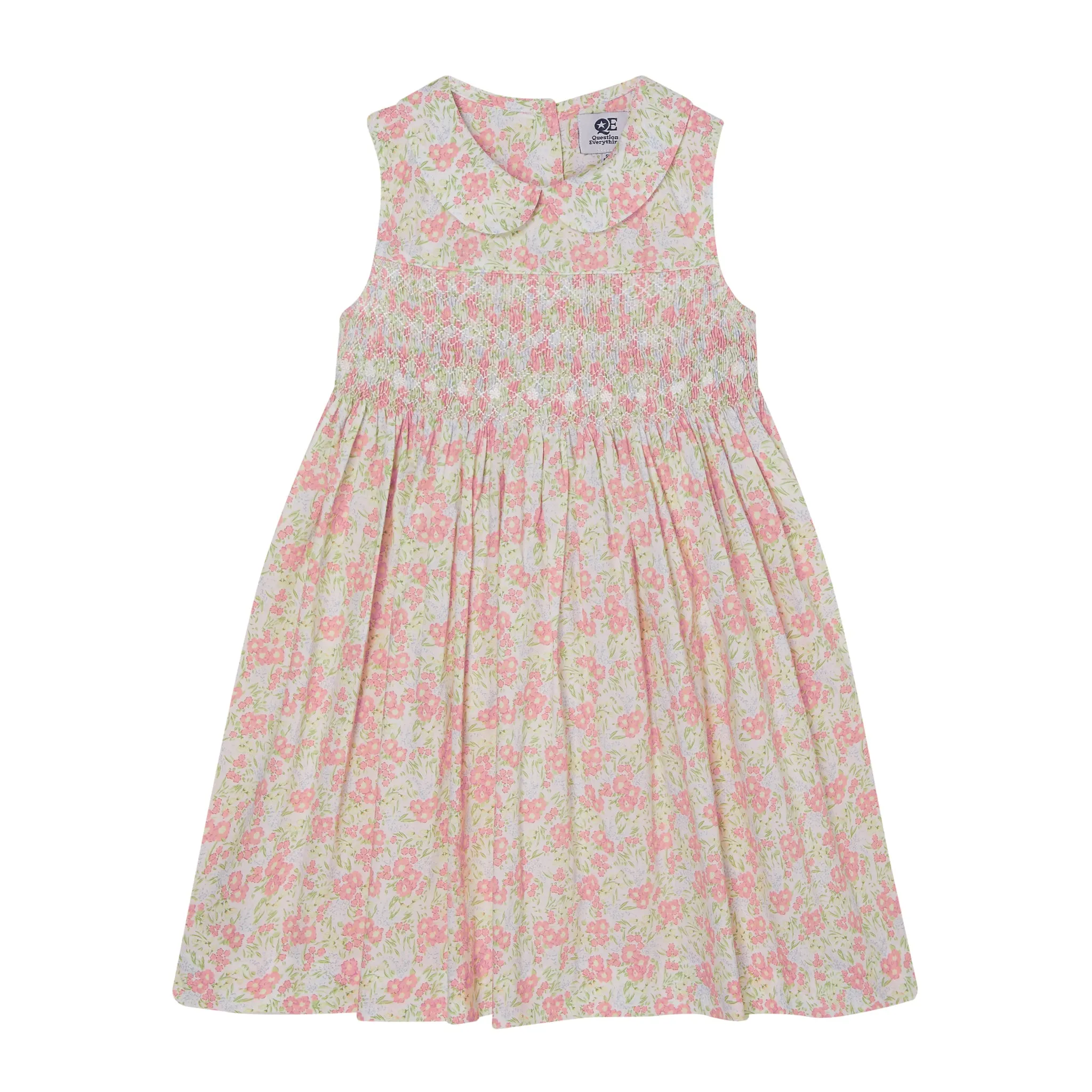 Hand-Smocked Girls Dress - Betty