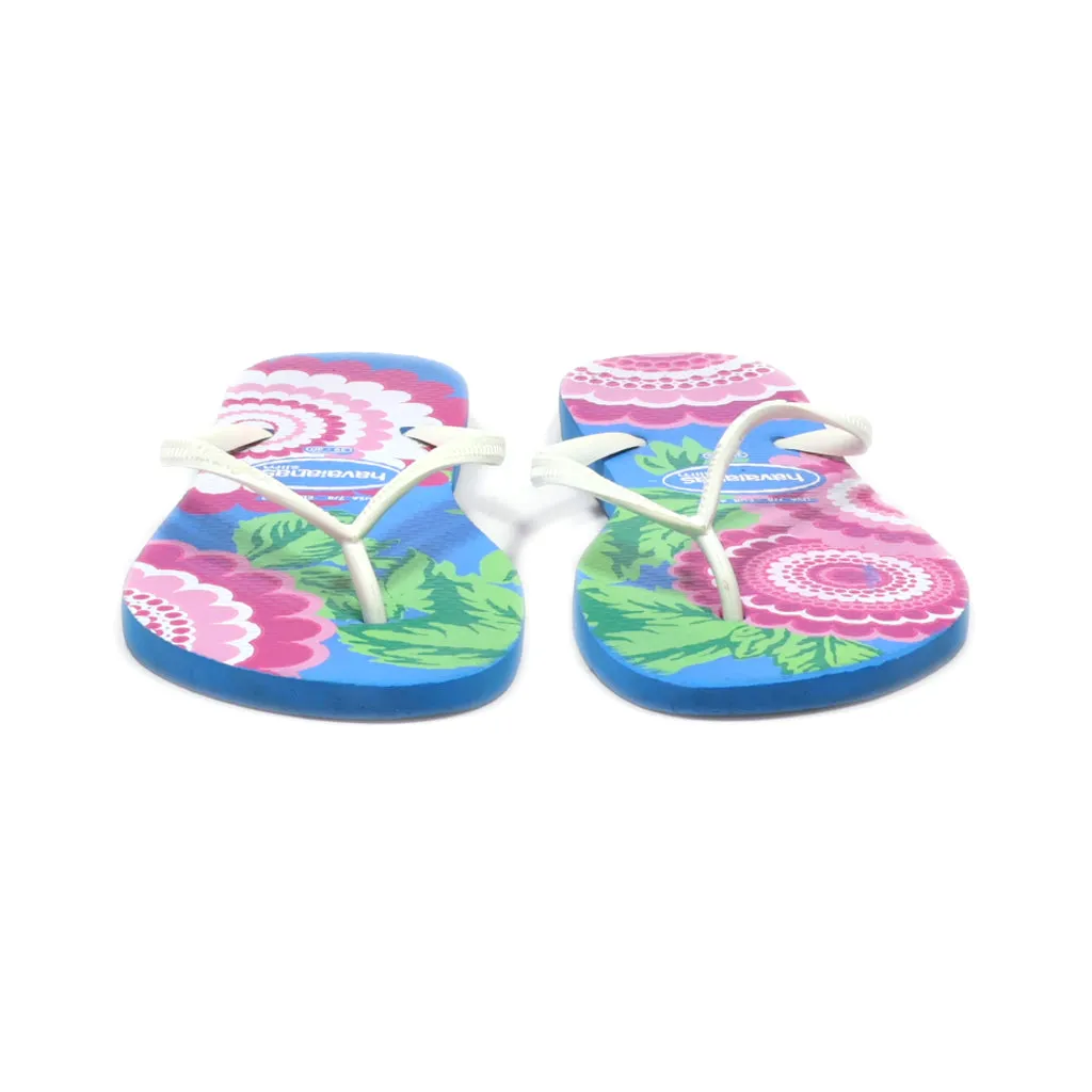 Havaianas Flip Flops Rubber Blue Colour For Women