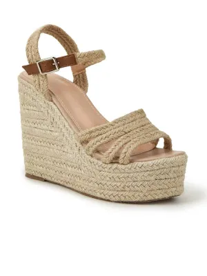 Hemp Rope Wedge Platform&Sandals