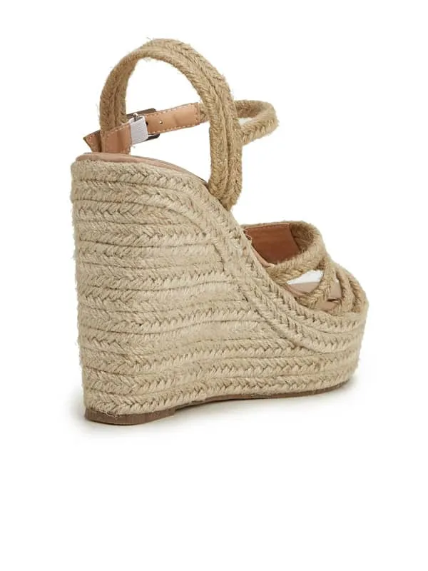 Hemp Rope Wedge Platform&Sandals