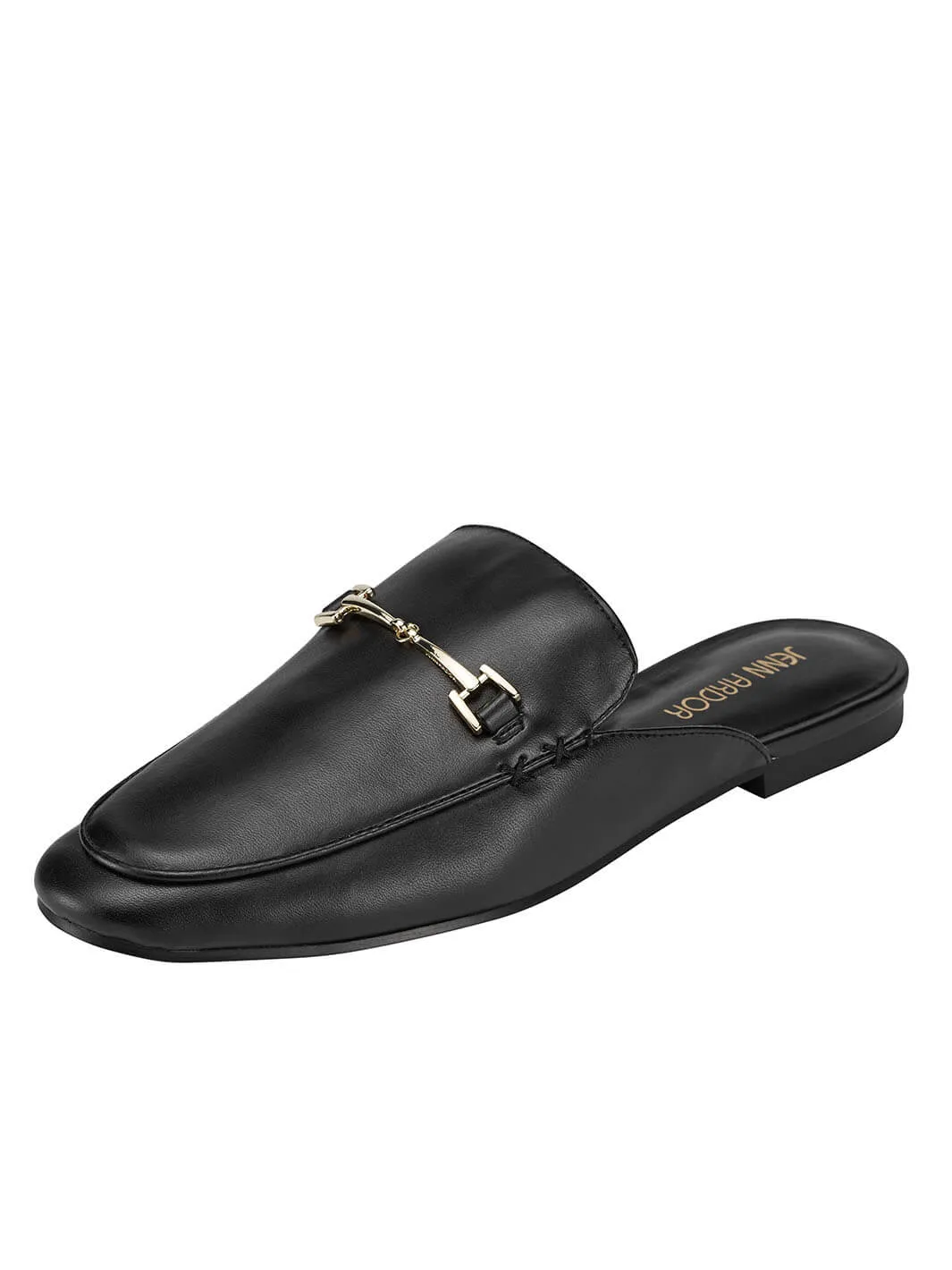 JENN ARDOR Women Smooth Artificial Leather Flat Mules