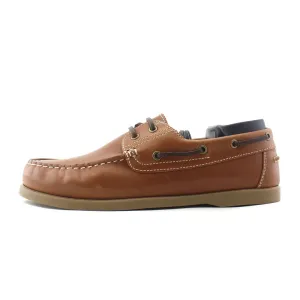 JOURNIE BOAT SHOES - BROWN