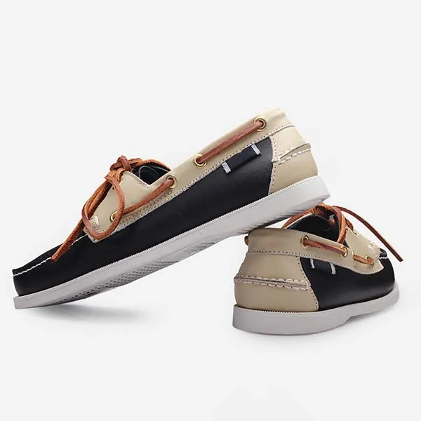 MEN'S LEATHER BOAT SHOES 41603460