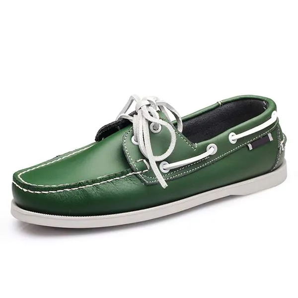 MEN'S LEATHER BOAT SHOES 41603460