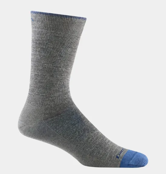 Men's Solid Crew Lightweight Lifestyle Sock