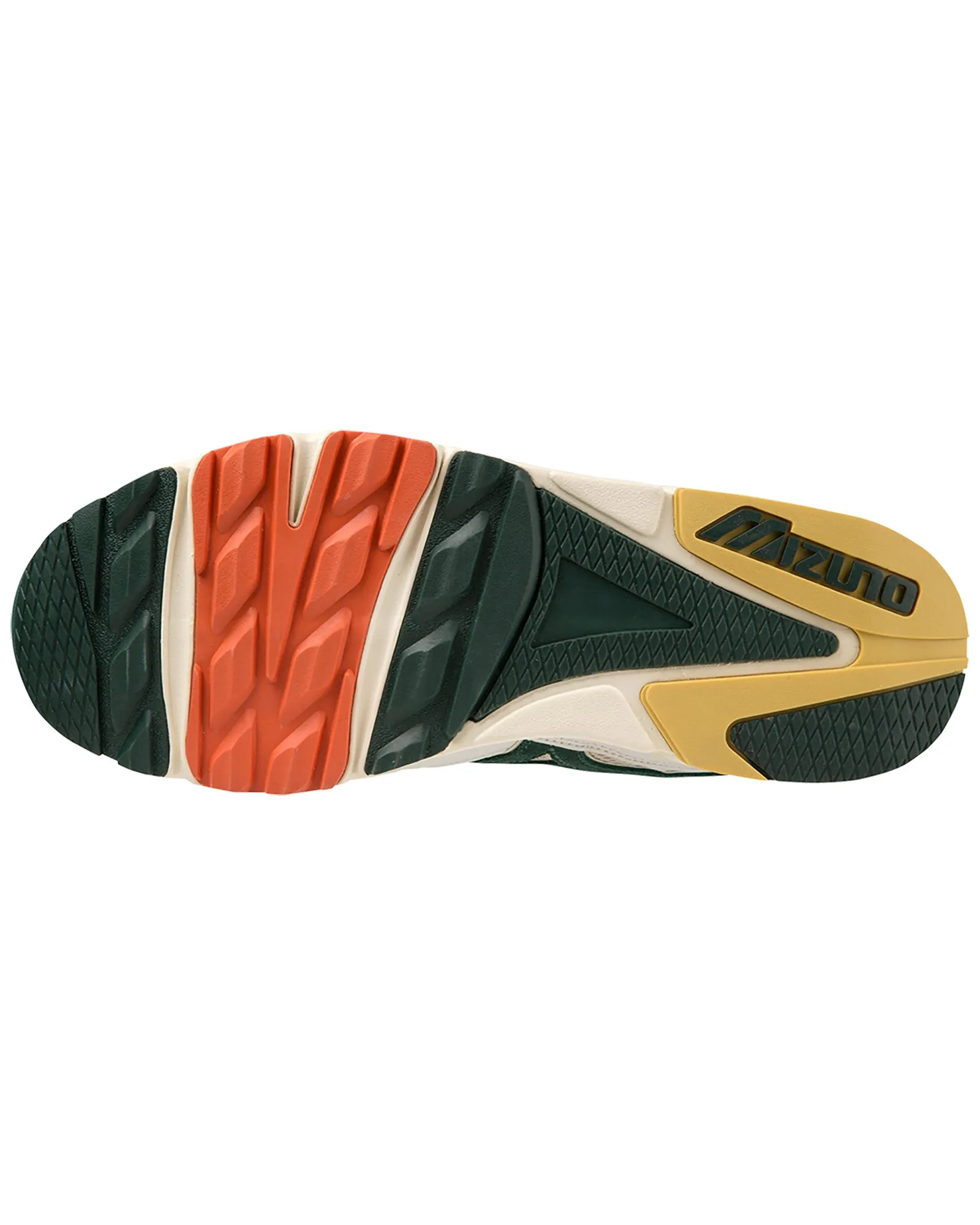 MIZUNO SKY MEDAL Snow White Bistro Green Mecca Orange