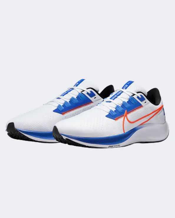 Nike Air Zoom Pegasus 38 Men Running Shoes White/Blue