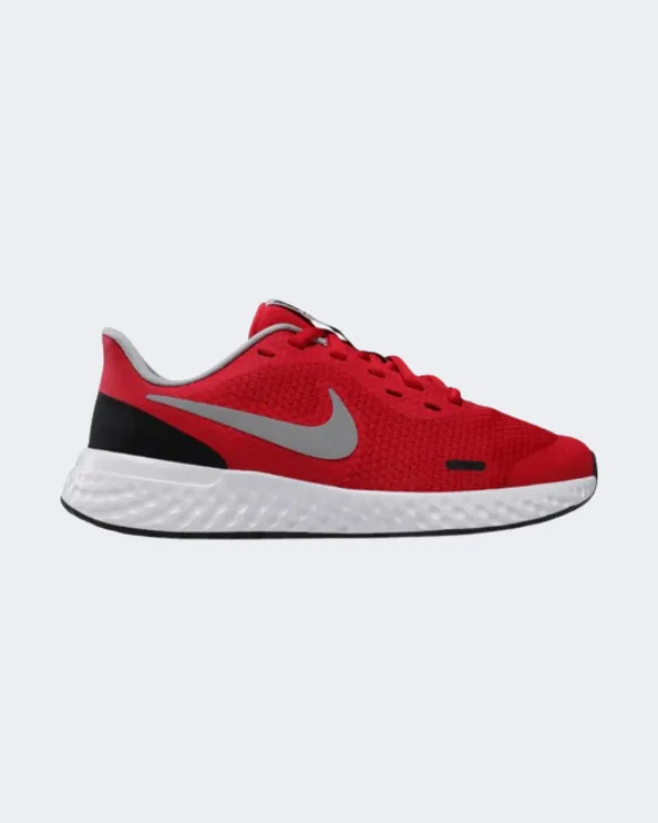 Nike Revolution 5 Gs-Boys Running Shoes Red/Black/White