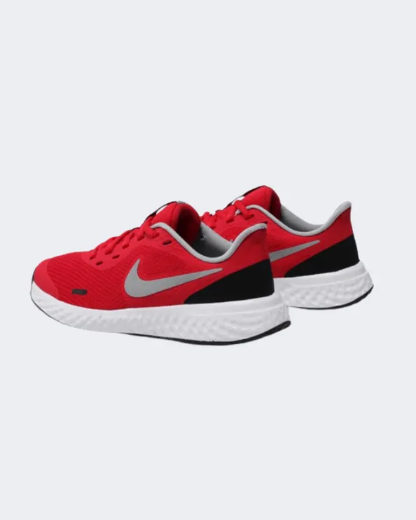 Nike Revolution 5 Gs-Boys Running Shoes Red/Black/White