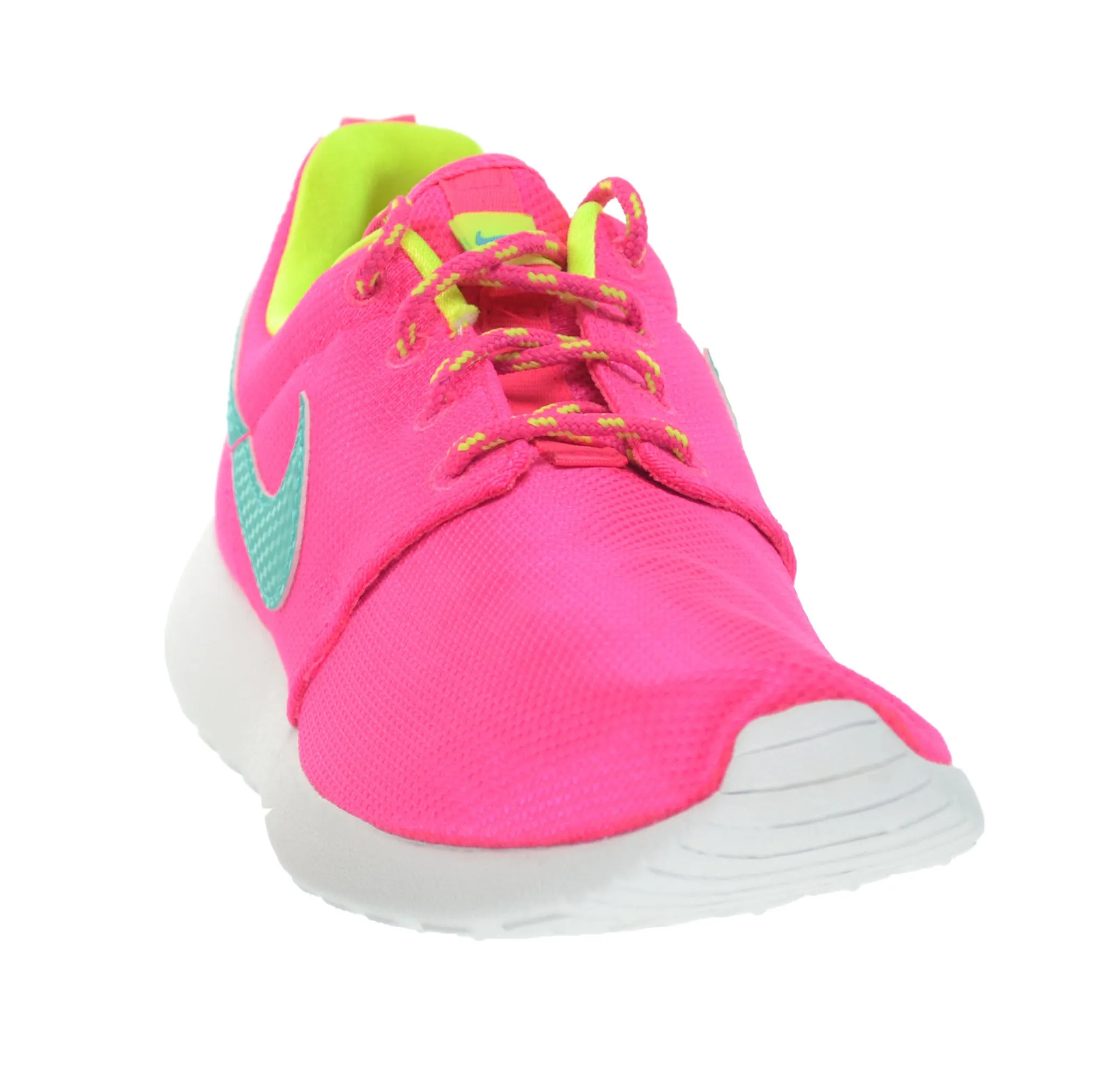 Nike Rosherun Big Kids Shoes Hyper Pink/Jade-Volt-White/Blue