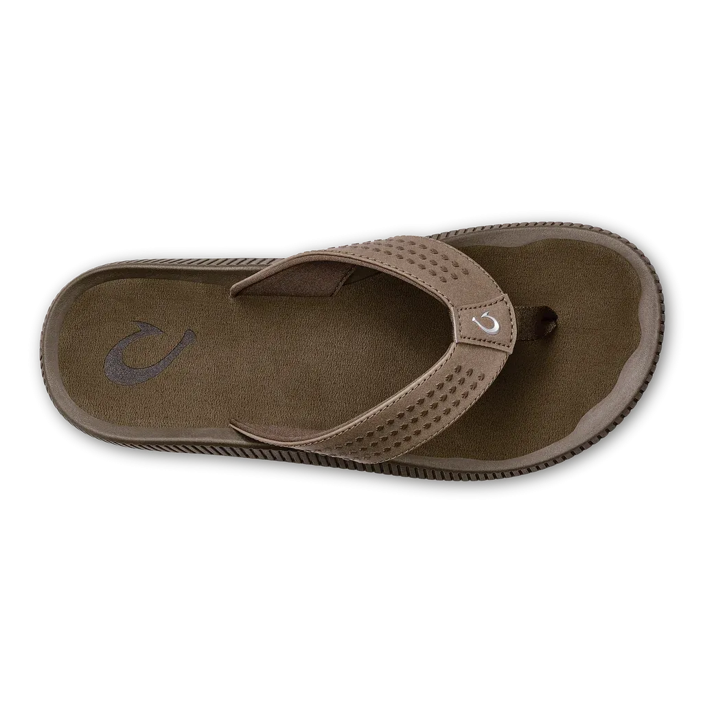 OluKai Men's Ulele Flip Flop - Mustang/Mustang 10435-1313