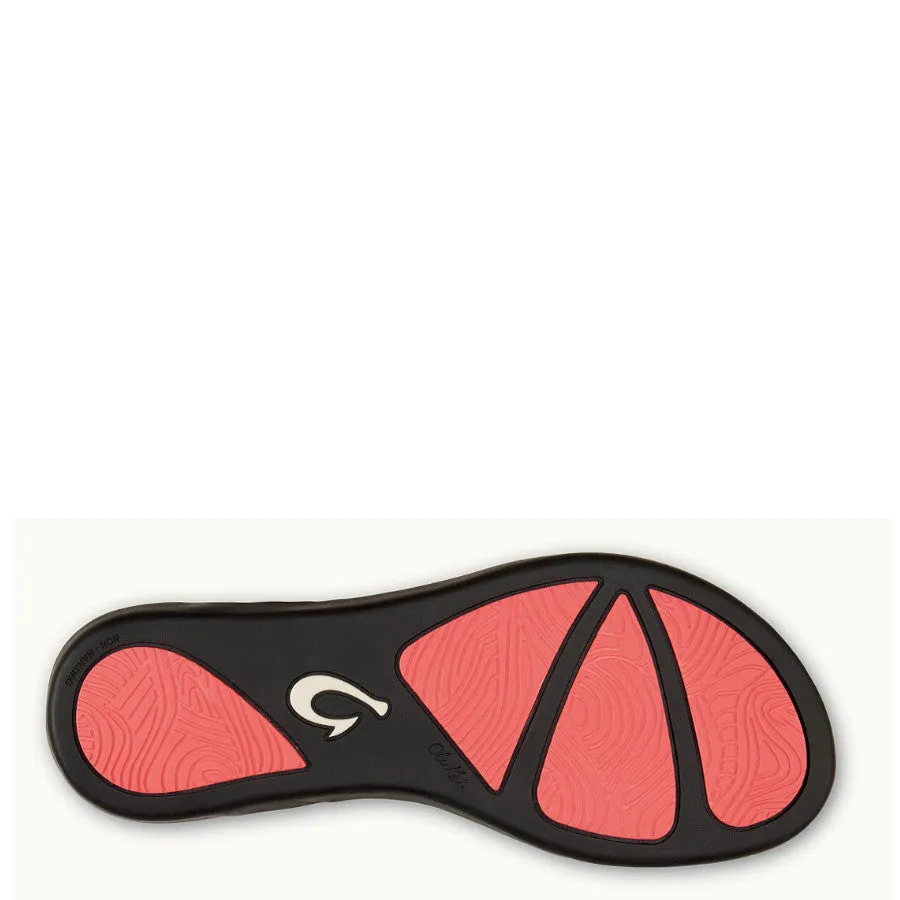 Olukai Women's Ho'Opio Sandal - Coral/Dark Shadow 20294-496C