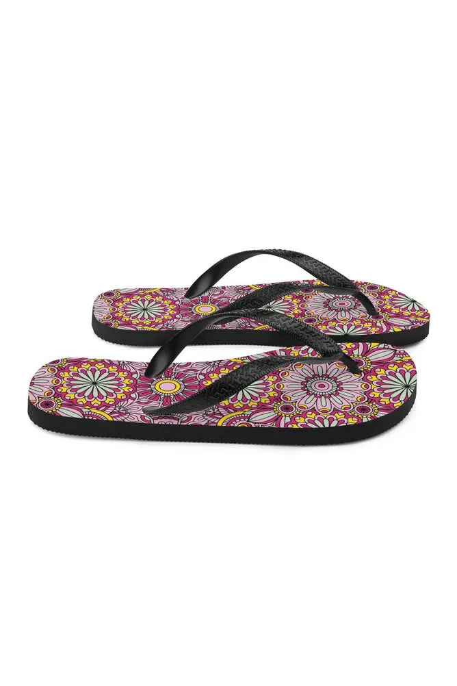 Pink Carnival Flip-Flops