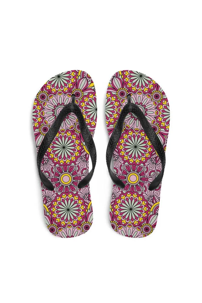 Pink Carnival Flip-Flops