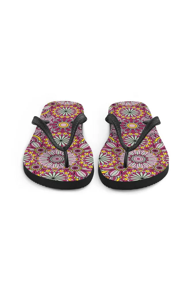 Pink Carnival Flip-Flops