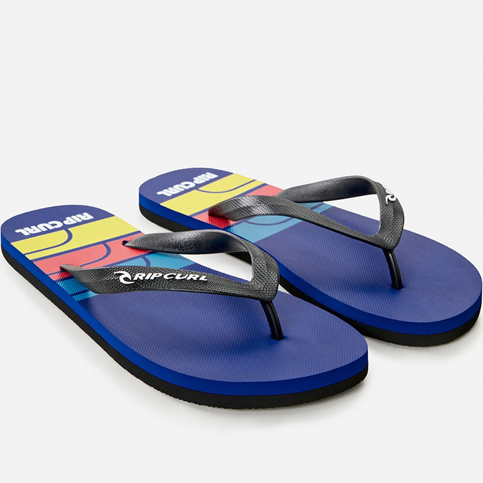 Rip Curl Mens Surf Revival Logo Open Toe Flip Flops