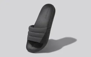 Squooshy Slides for Men : Grey-Black