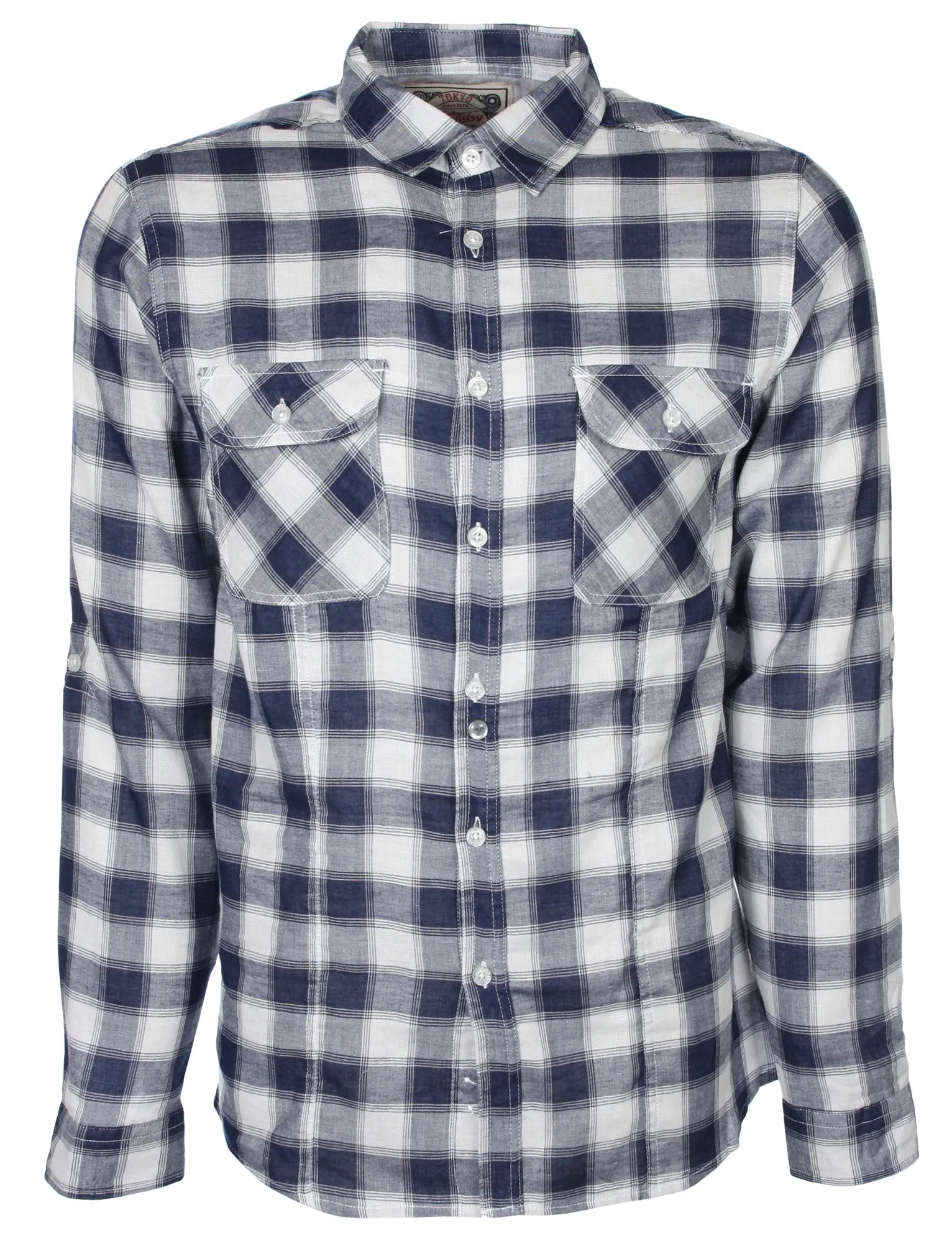 Tokyo Laundry Inspire Checkered Long Sleeved Shirt