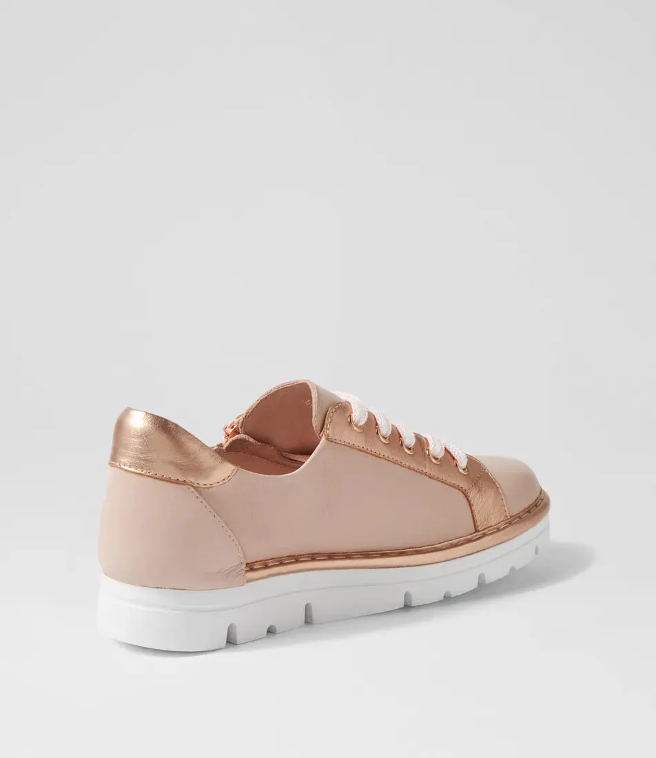 Top End 'Elos Sneaker' - Dusty Pink/Gold