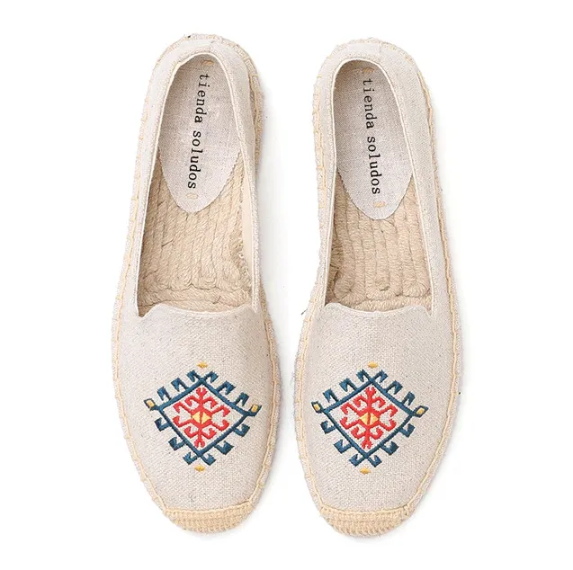 USS Shoes Riani Women's Embroidered Espadrilles