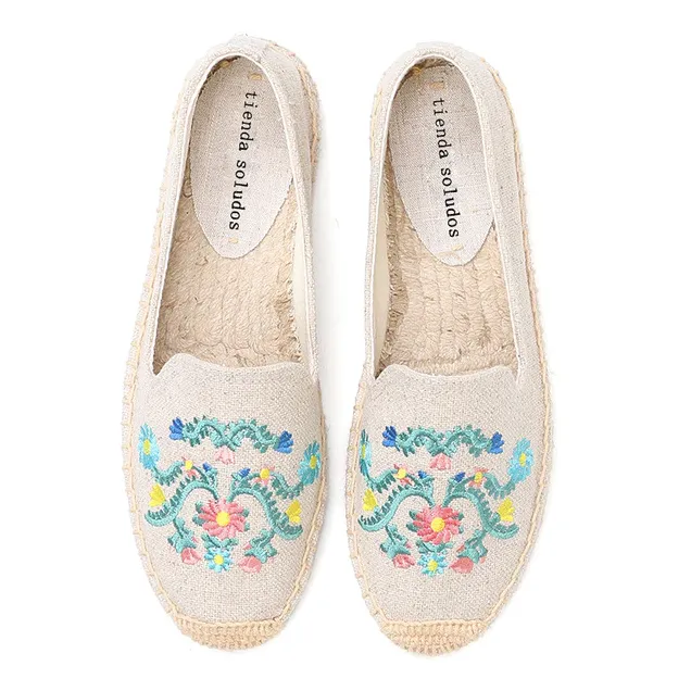 USS Shoes Riani Women's Embroidered Espadrilles